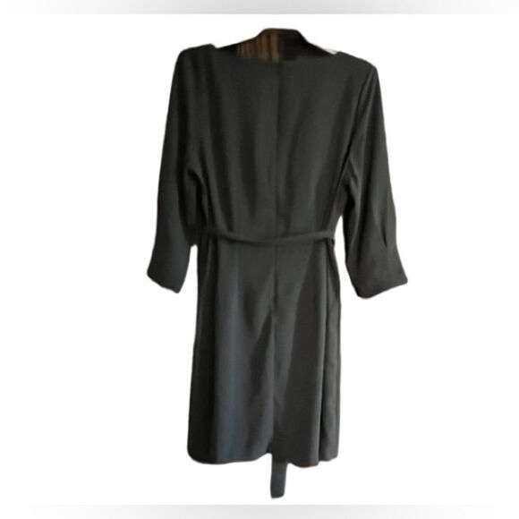 NWT H&M DRESS WOMEN SIZE LARGE DARK GREEN NEW WITH TAGS - Picture 2 of 7